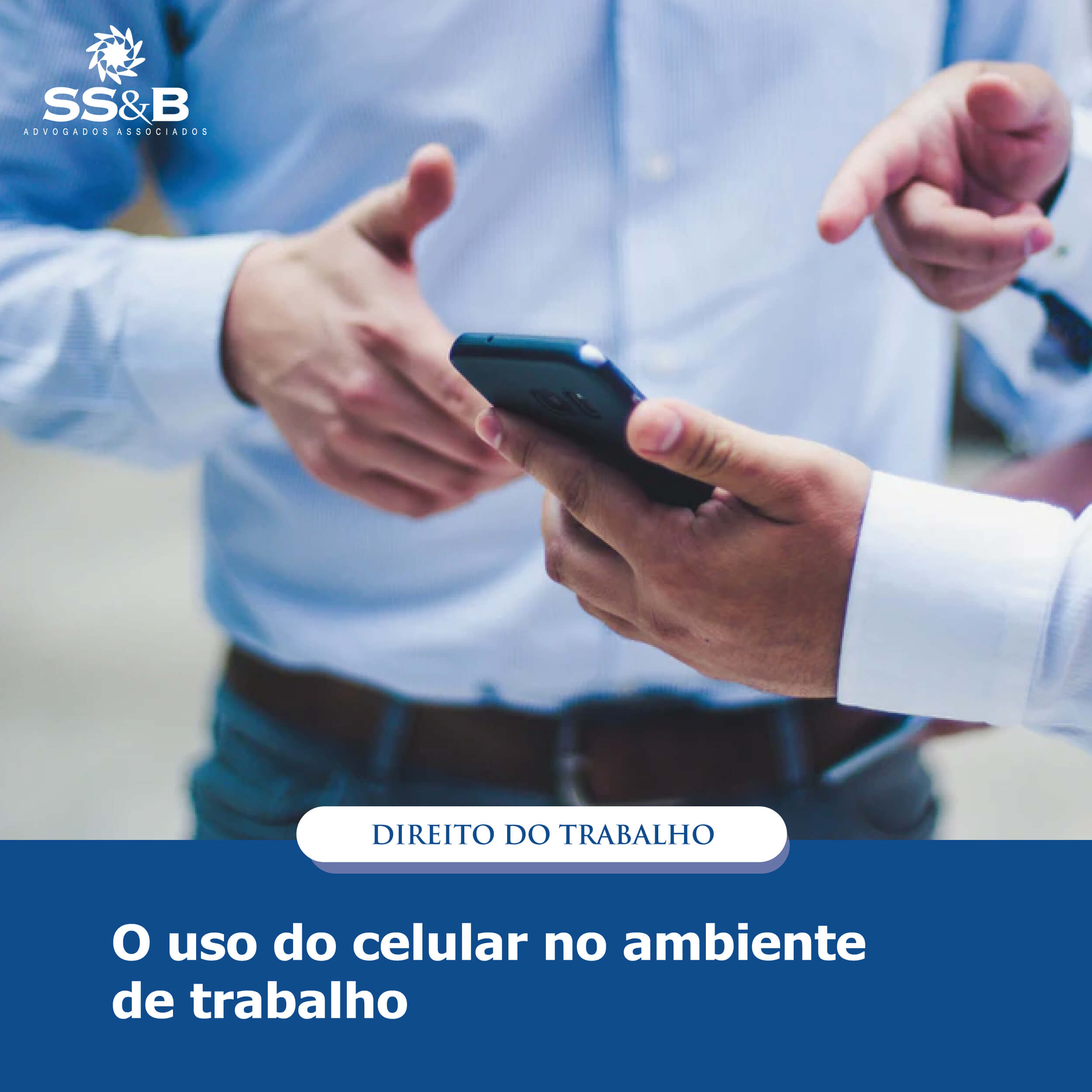 uso de celular no trabalho